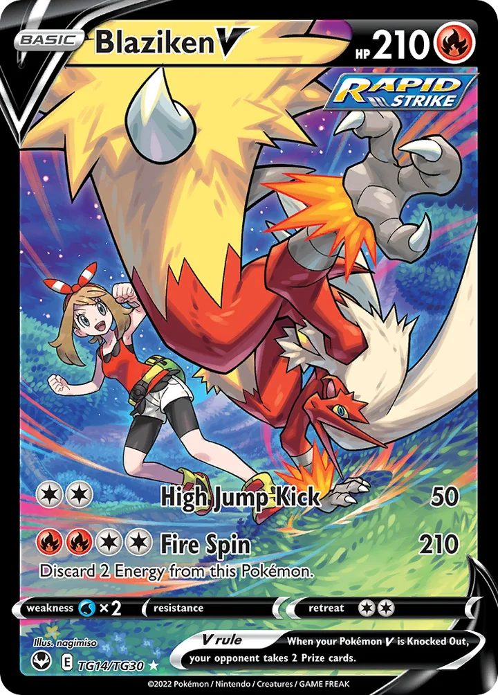 Blaziken V, Silver Tempest TG14/TG30