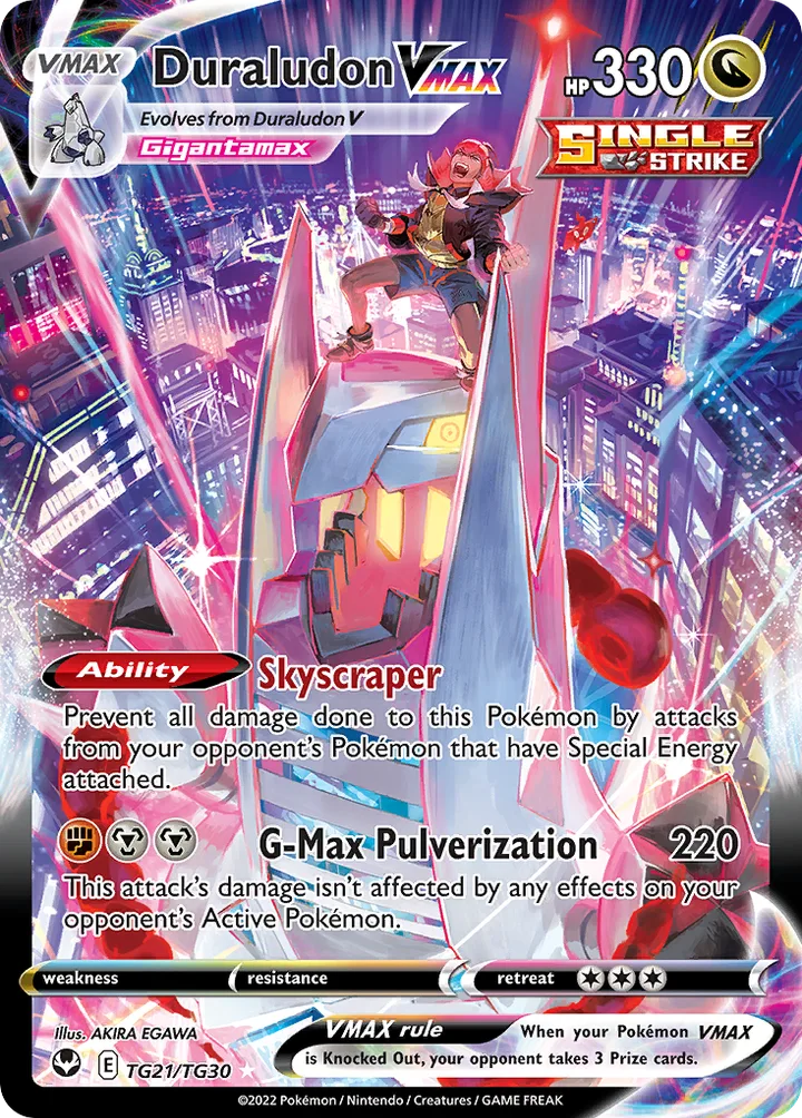 Duraludon VMAX, Silver Tempest TG21/TG30