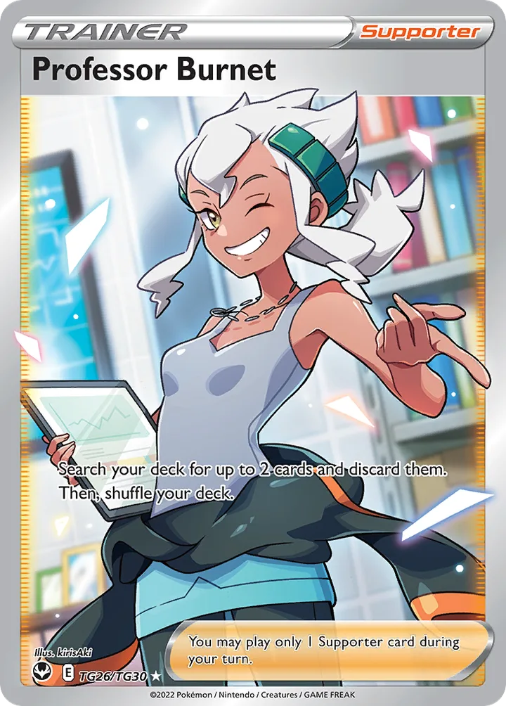 Professor Burnet, Silver Tempest TG26/TG30