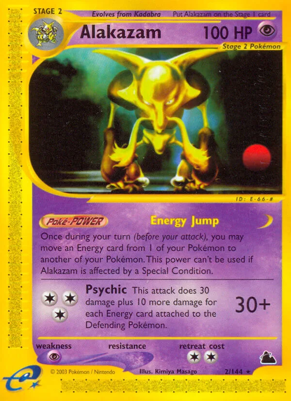 Alakazam, Skyridge 2/144