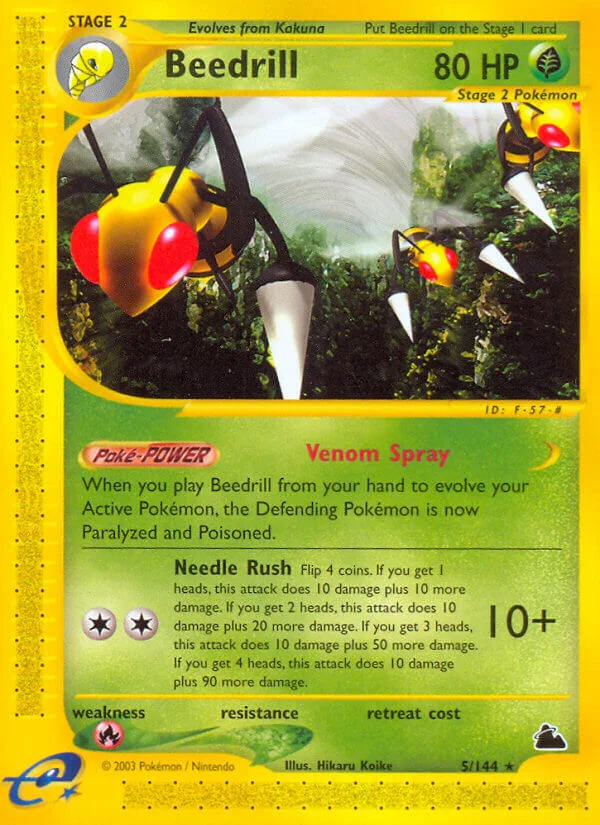 Beedrill, Skyridge 5/144