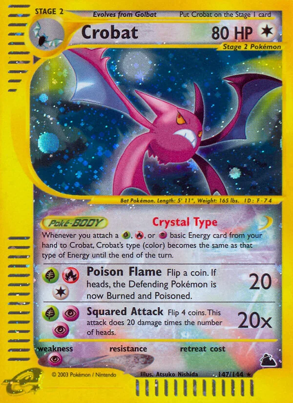 Crobat, Skyridge 147/144