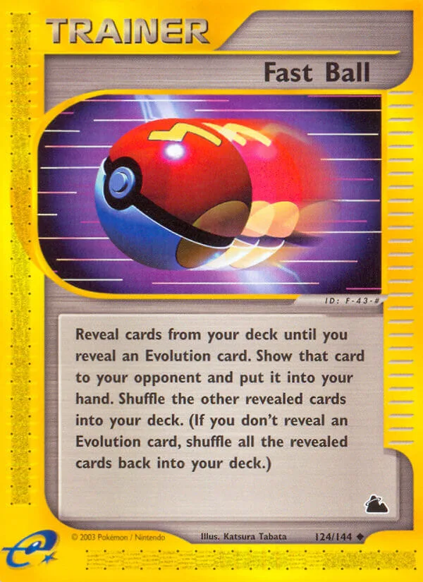 Fast Ball, Skyridge 124/144