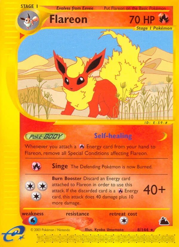 Flareon, Skyridge 8/144