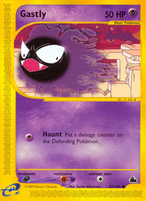 Gastly, Skyridge 57/144