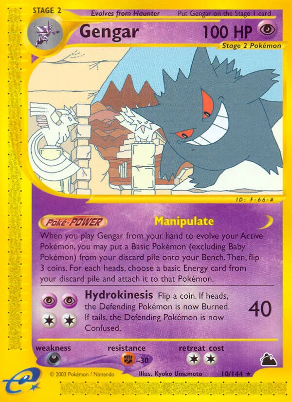 Gengar, Skyridge 10/144