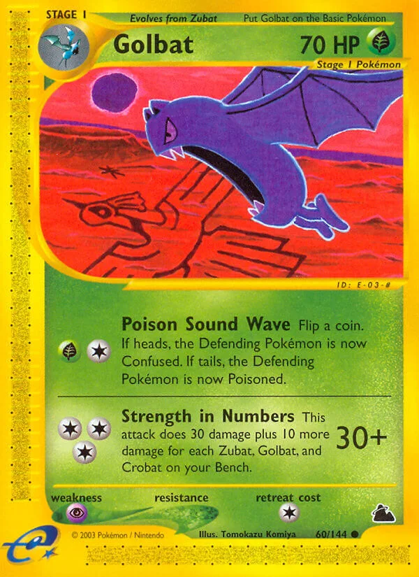 Golbat, Skyridge 60/144
