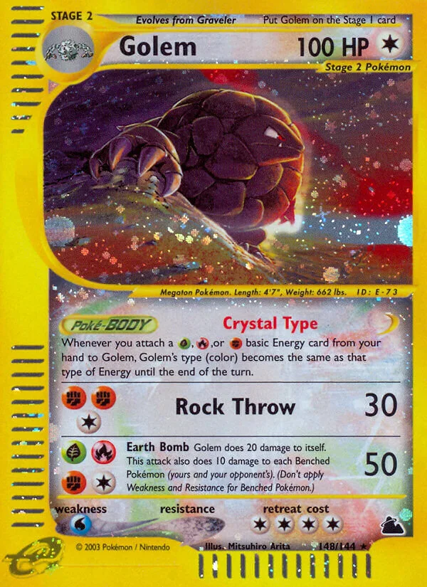Golem, Skyridge 148/144