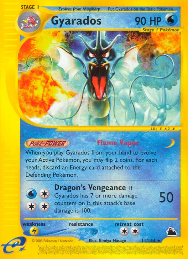 Gyarados, Skyridge 11/144