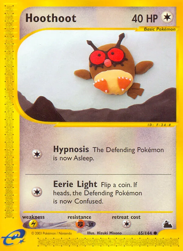 Hoothoot, Skyridge 65/144