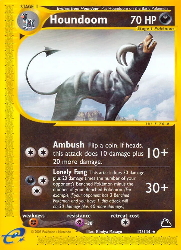Houndoom, Skyridge 12/144