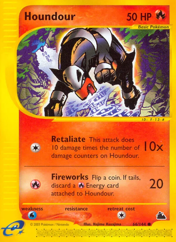 Houndour, Skyridge 66/144