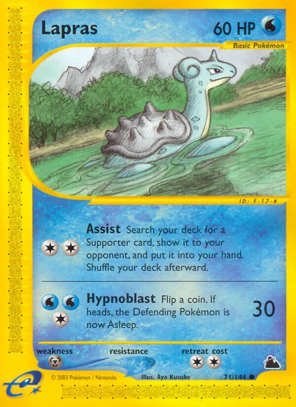 Lapras, Skyridge 71/144