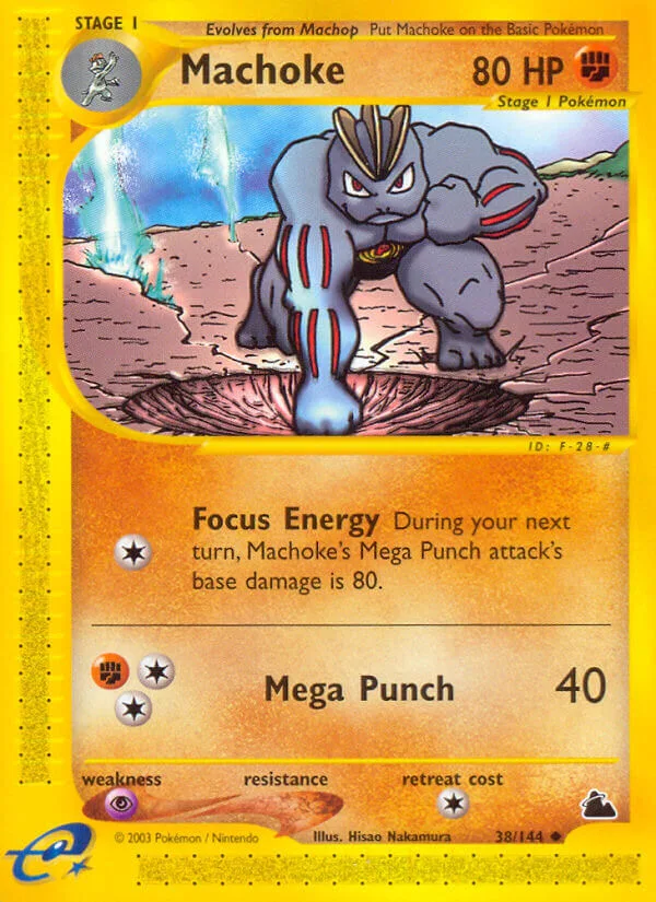Machoke, Skyridge 38/144