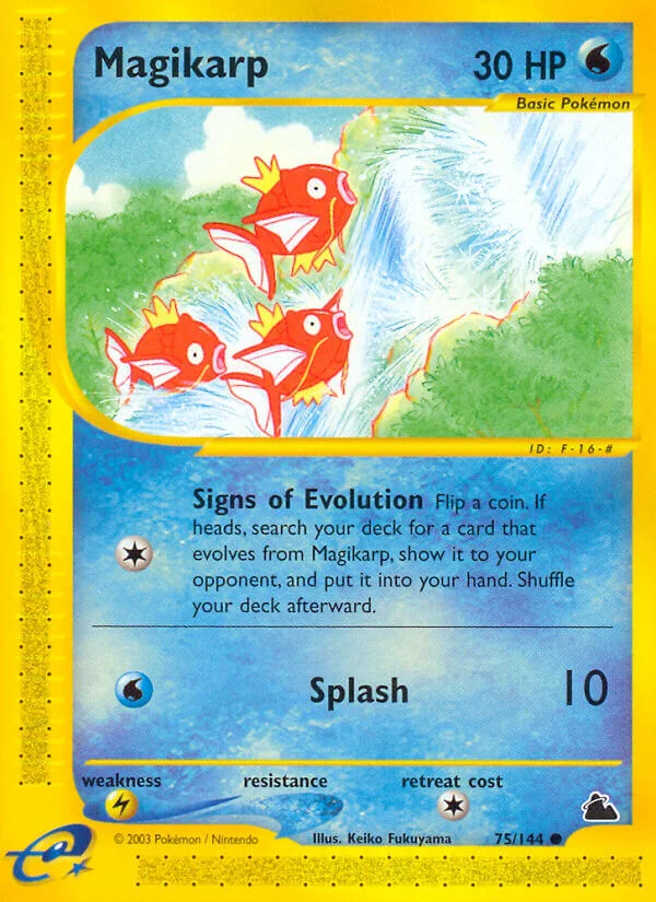 Magikarp, Skyridge 75/144