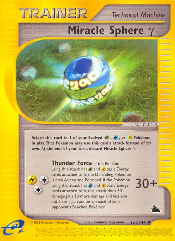 Miracle Sphere 𝛾, Skyridge 131/144
