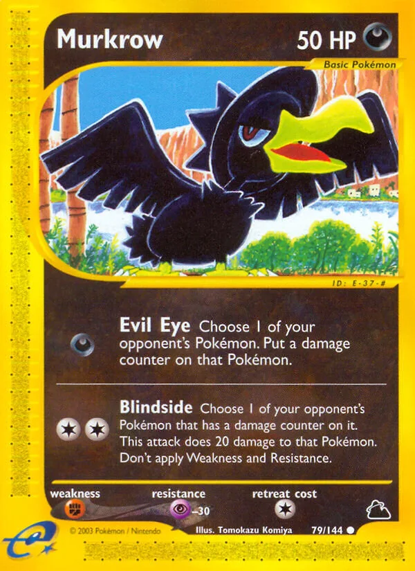 Murkrow, Skyridge 79/144