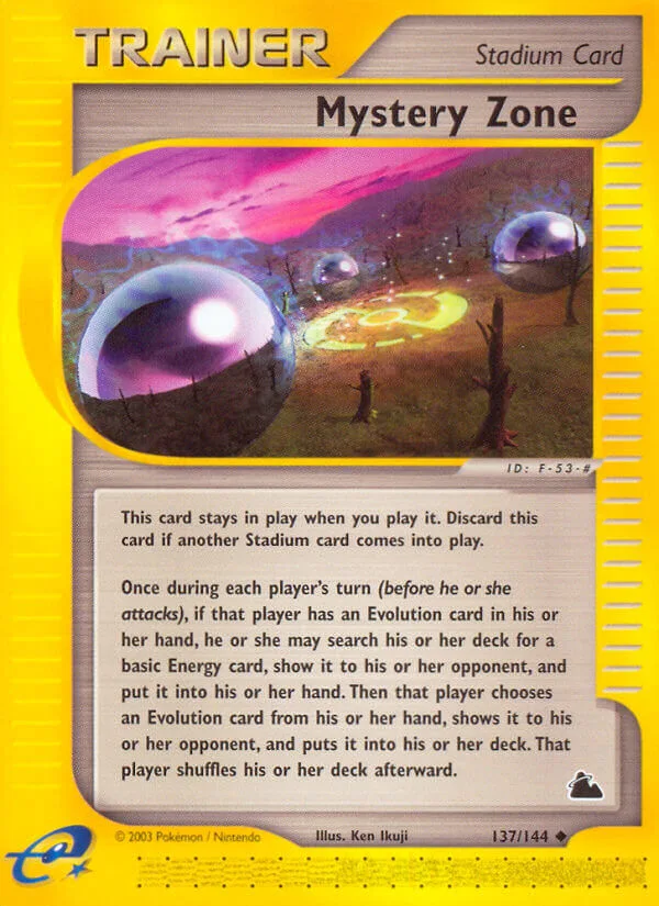 Mystery Zone, Skyridge 137/144