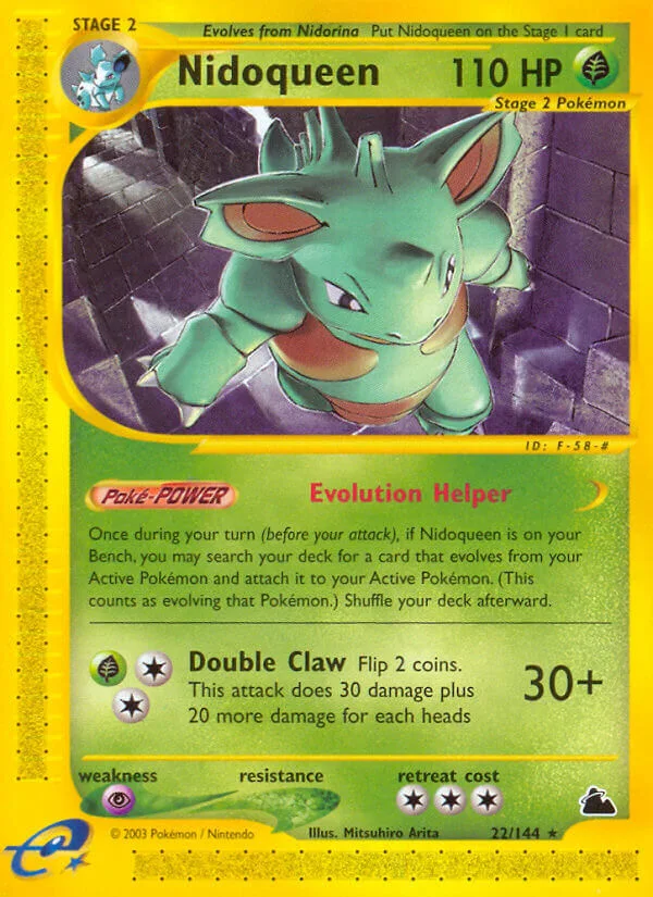 Nidoqueen, Skyridge 22/144
