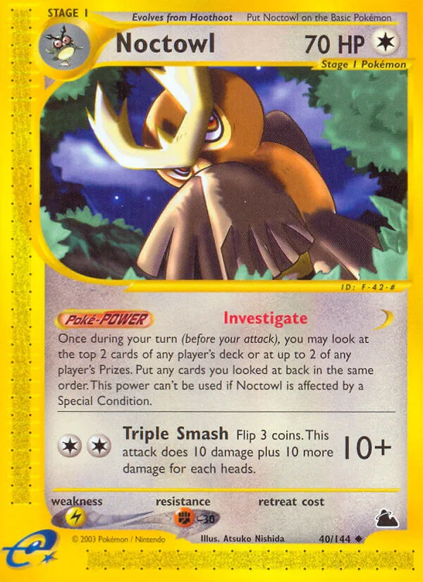 Noctowl, Skyridge 40/144
