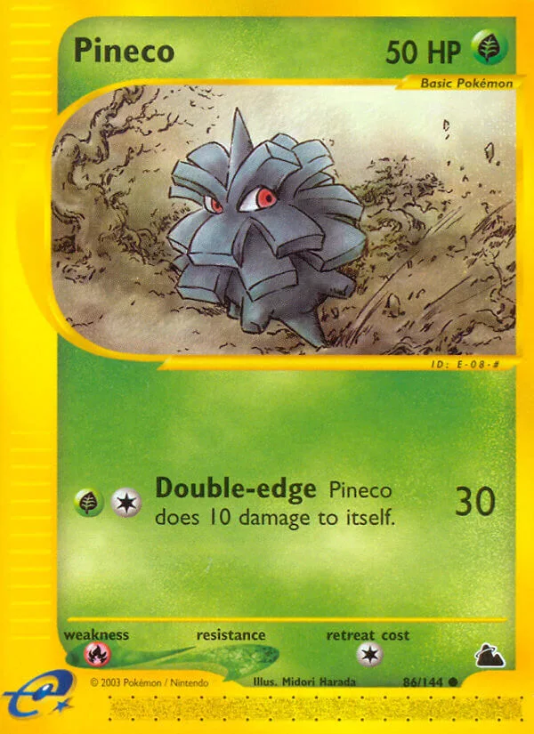 Pineco, Skyridge 86/144