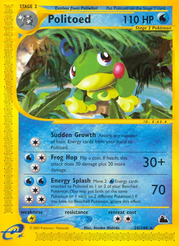 Politoed, Skyridge 25/144