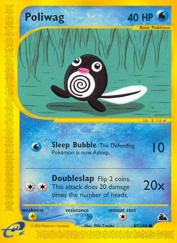 Poliwag, Skyridge 87/144