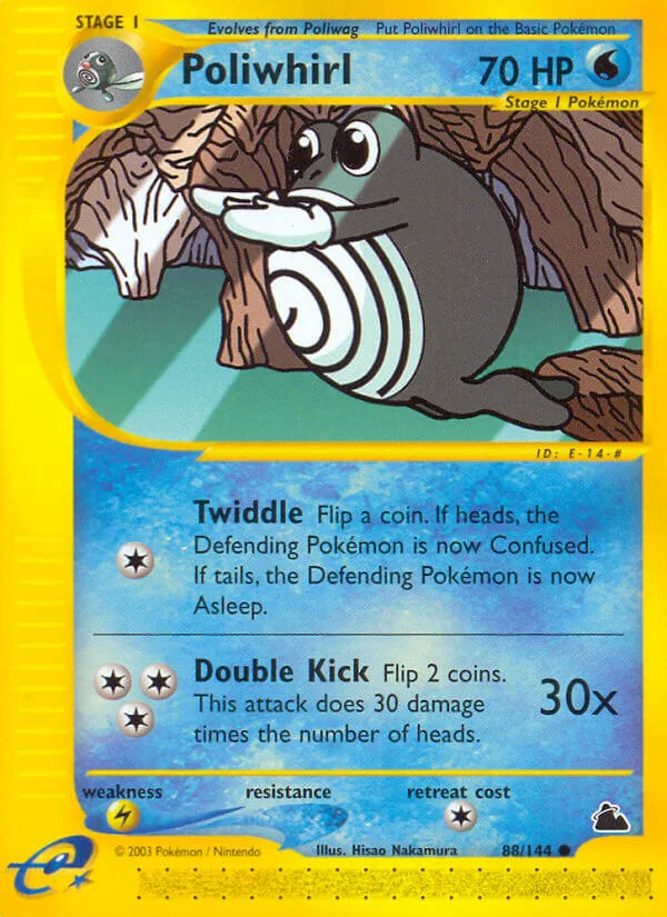 Poliwhirl, Skyridge 88/144