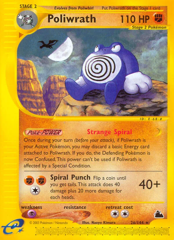 Poliwrath, Skyridge 26/144