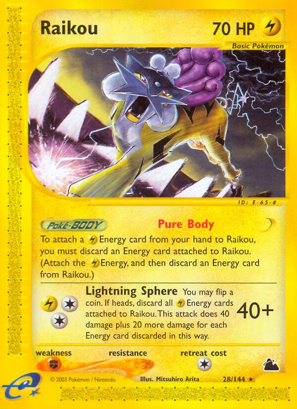 Raikou, Skyridge 28/144