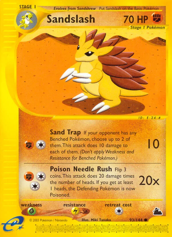 Sandslash, Skyridge 93/144