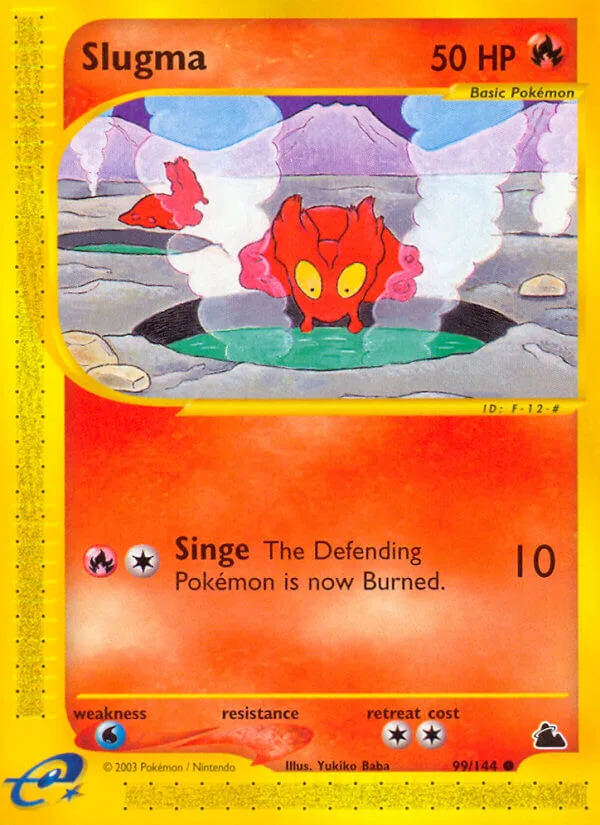 Slugma, Skyridge 99/144