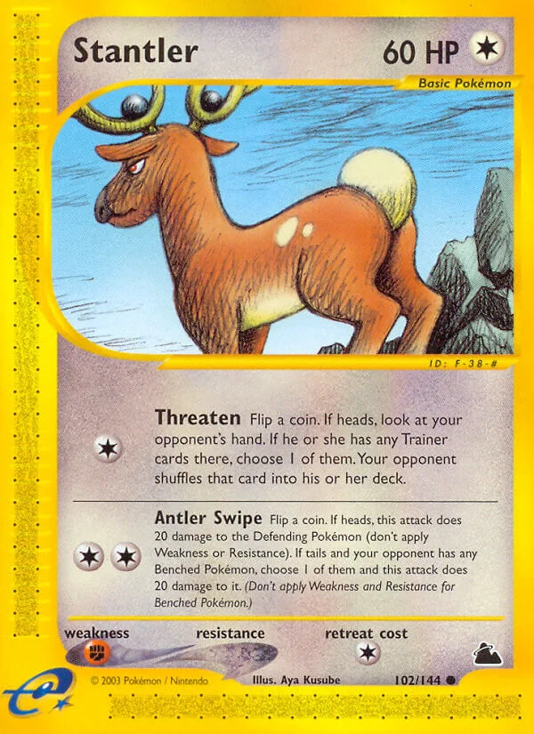 Stantler, Skyridge 102/144