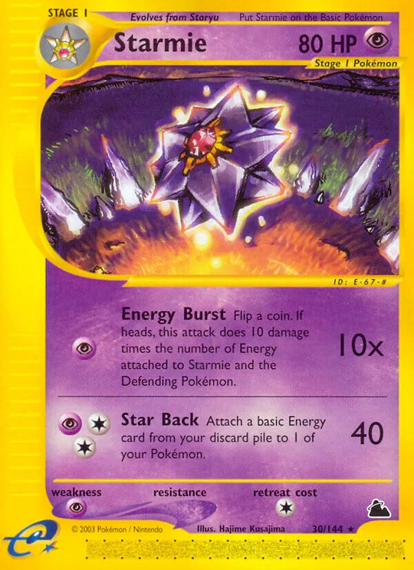 Starmie, Skyridge 30/144