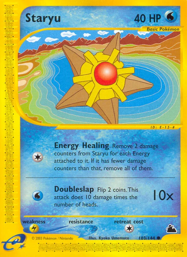 Staryu, Skyridge 103/144