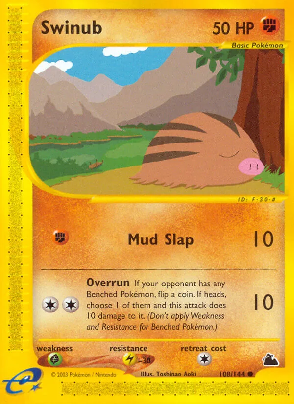 Swinub, Skyridge 108/144