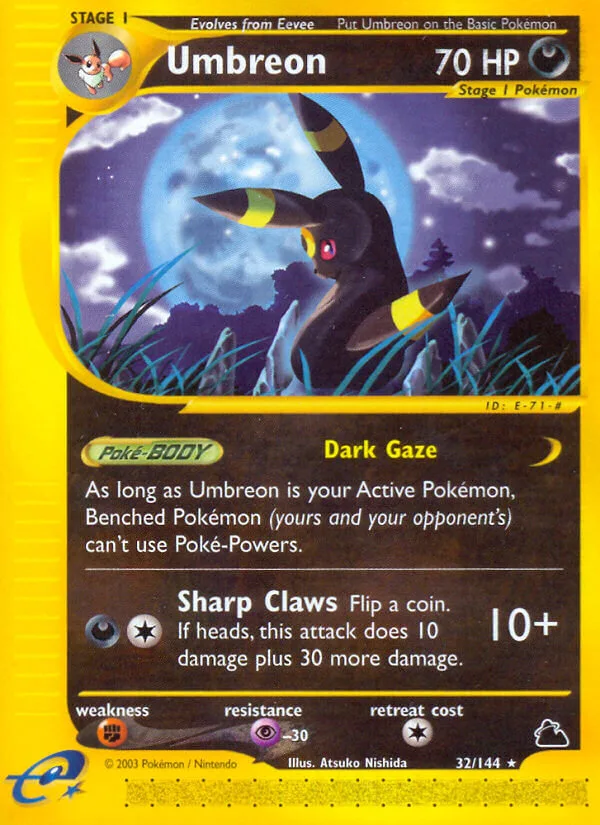 Umbreon, Skyridge 32/144
