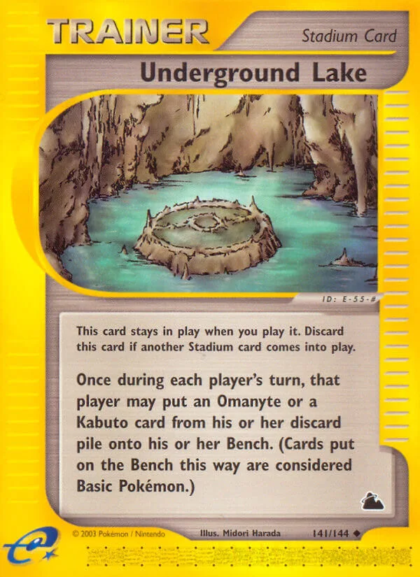 Underground Lake, Skyridge 141/144