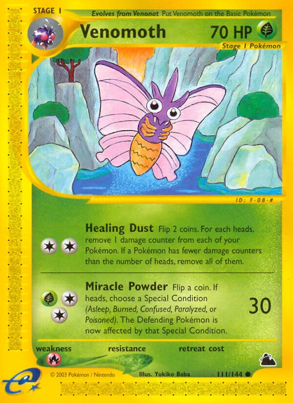 Venomoth, Skyridge 111/144
