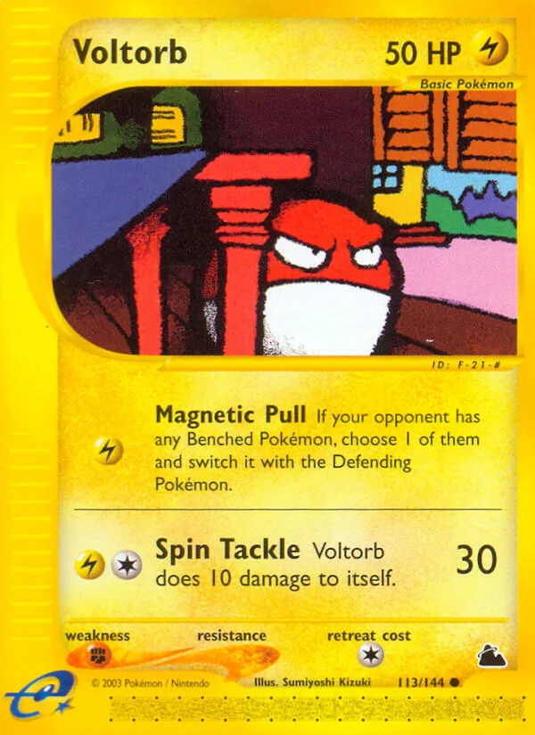 Voltorb, Skyridge 113/144