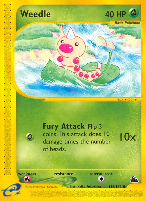 Weedle, Skyridge 114/144