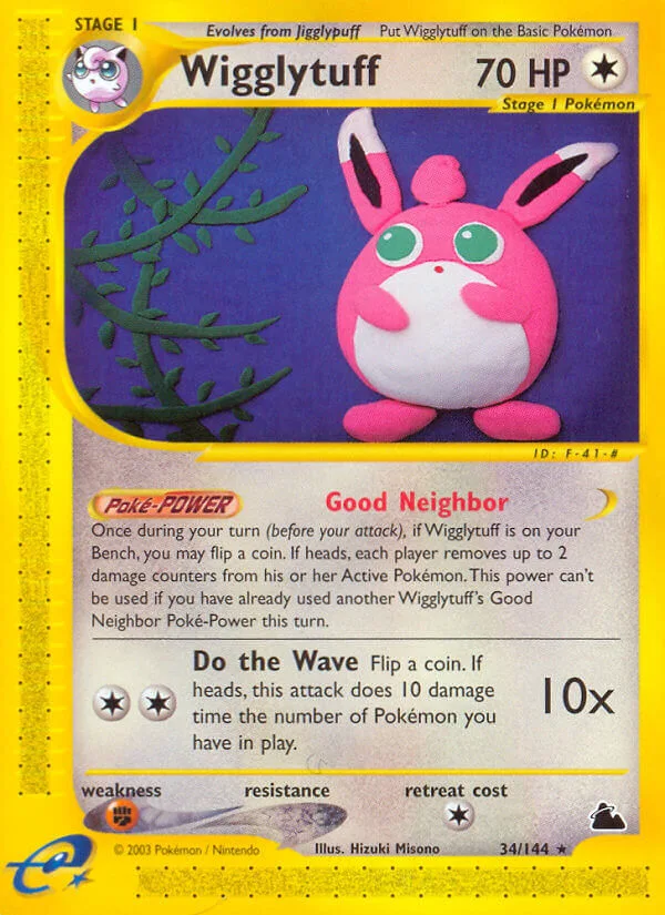 Wigglytuff, Skyridge 34/144