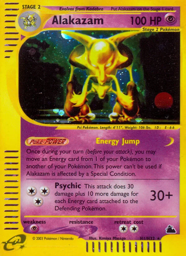 Alakazam, Skyridge H1/H32
