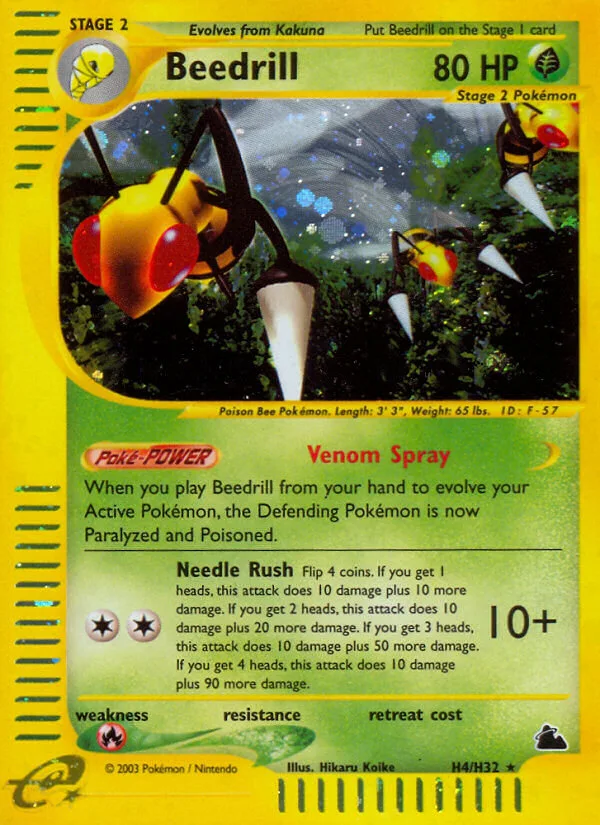 Beedrill, Skyridge H4/H32