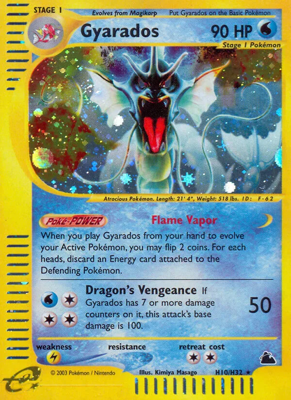 Gyarados, Skyridge H10/H32