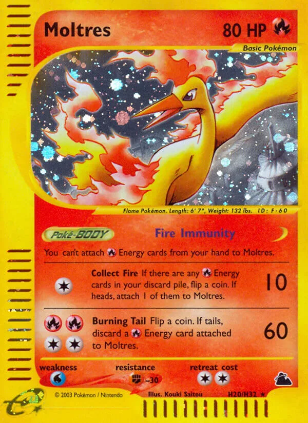 Moltres, Skyridge H20/H32