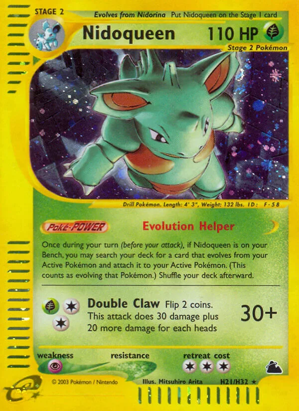 Nidoqueen, Skyridge H21/H32