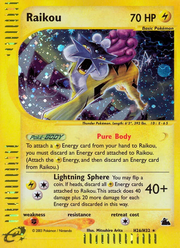 Raikou, Skyridge H26/H32