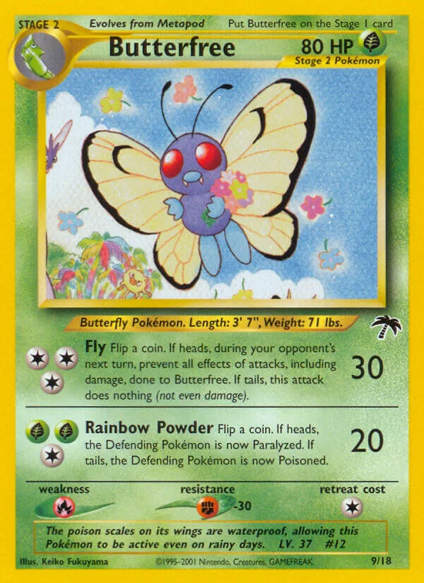 Butterfree, Southern Islands 9/18