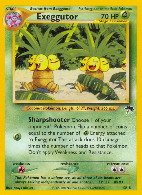 Exeggutor, Southern Islands 13/18